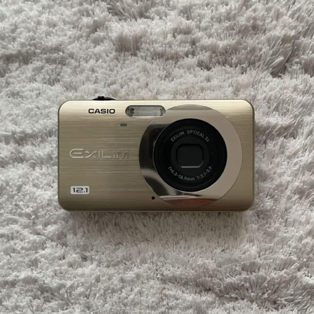 ★CASIO EXILIM EX-Z90 軽量102g 金 オールド コンデジ Amazon | CASIO デジタルカメラ EXILIM EX-Z90 ピンク EX-Z90PK
