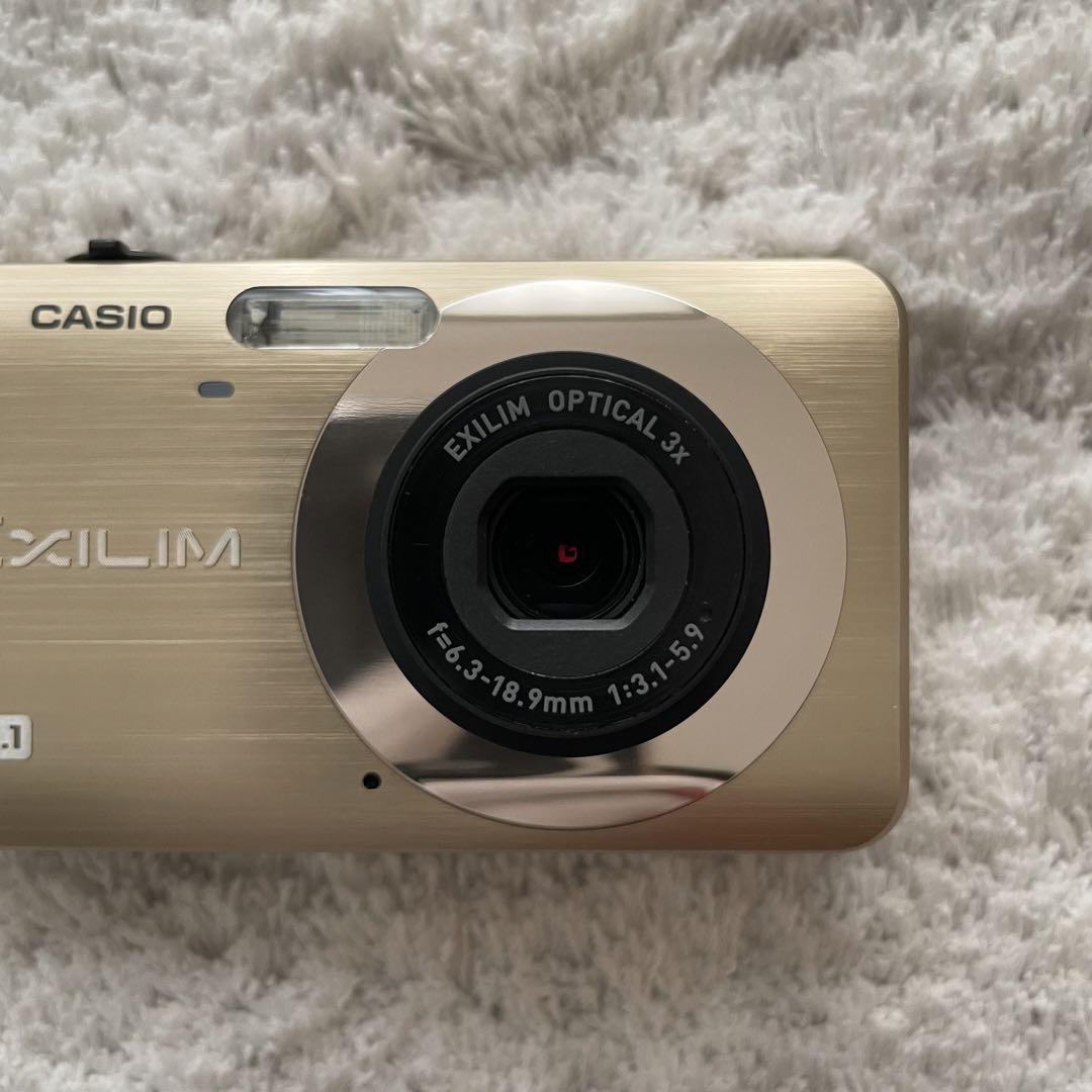 ★CASIO EXILIM EX-Z90 軽量102g 金 オールド コンデジ Amazon | CASIO デジタルカメラ EXILIM EX-Z90 ピンク EX-Z90PK