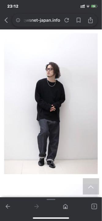 MB サルエルデニム S 擦れ傷無し