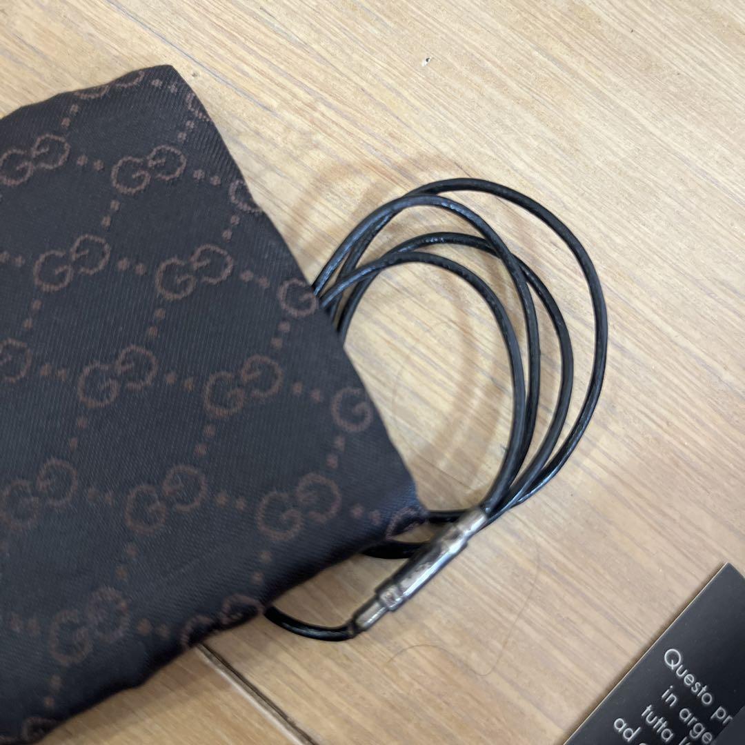 新品未使用GUCCI 希少 CANCER かに座 ネックレス シルバー925