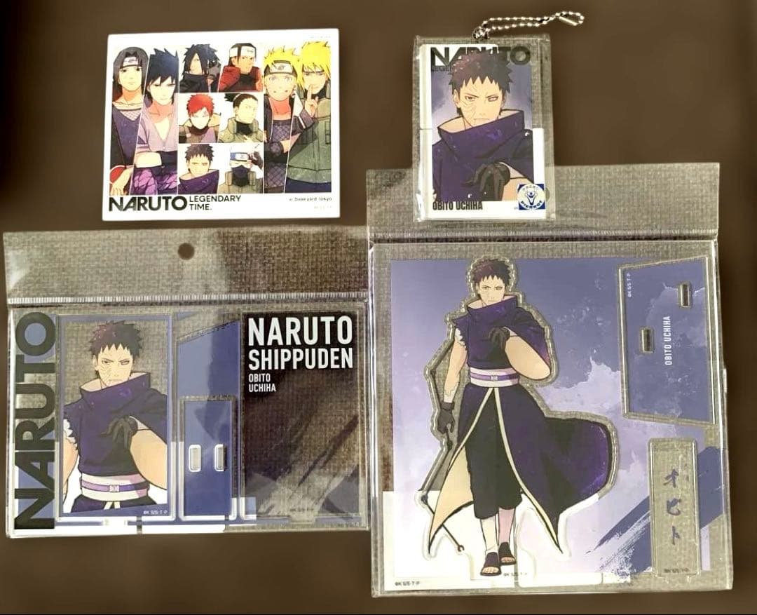 NARUTO ベースヤードトーキョー クリアファイル セット売り