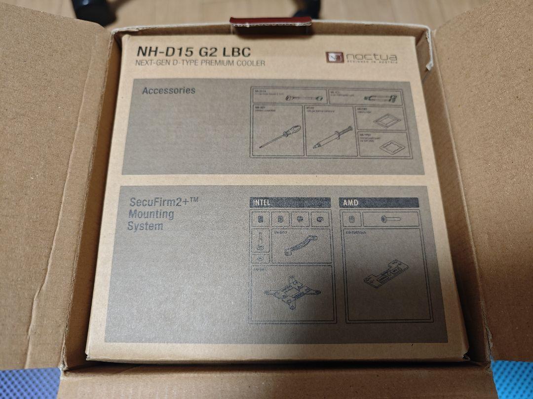 中古美品 Noctua NH-D15 G2 LBC CPUクーラー