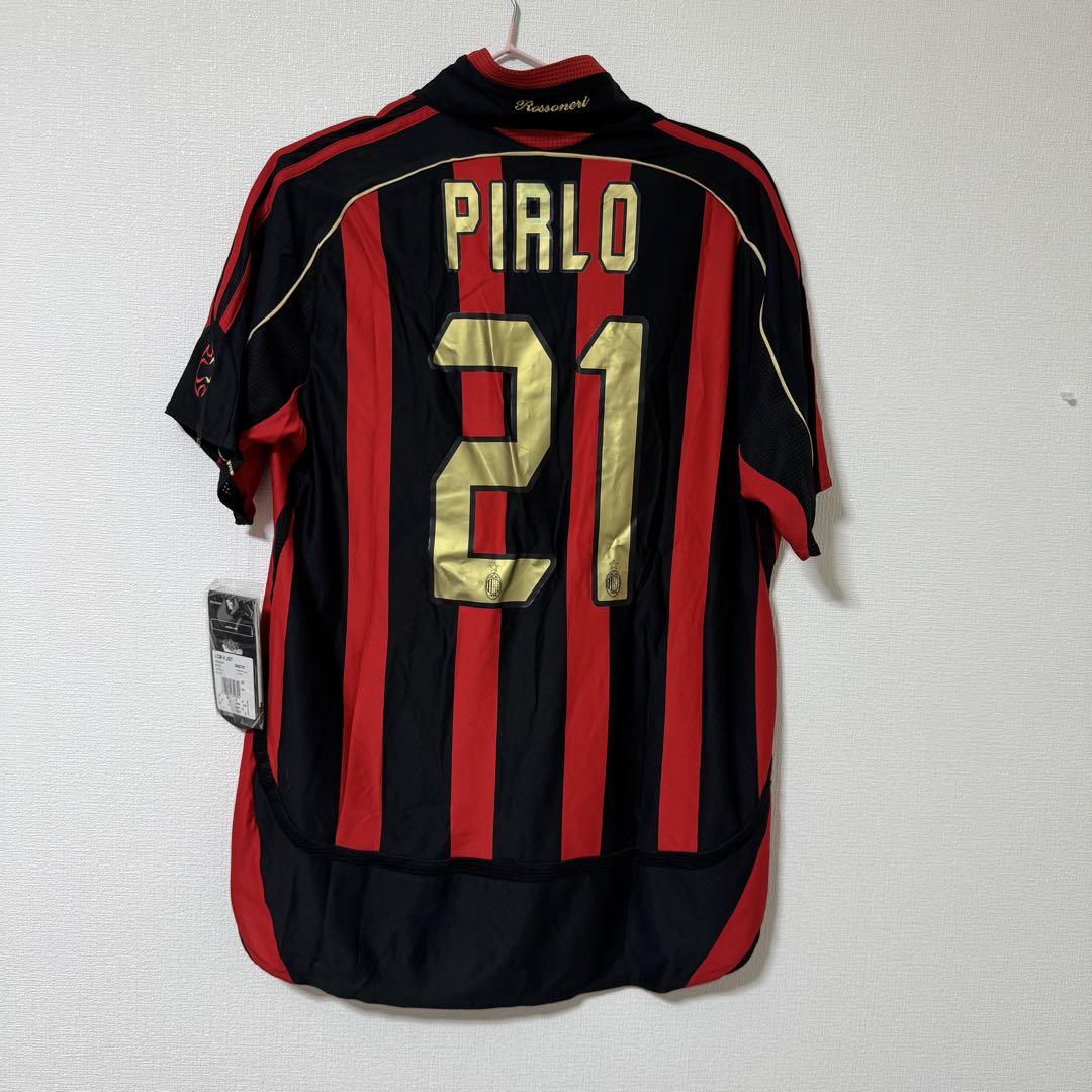 【SALE】 サッカー好きACミラン フリー adidas 半袖 ユニフォーム #21 ピルロ ウェア
