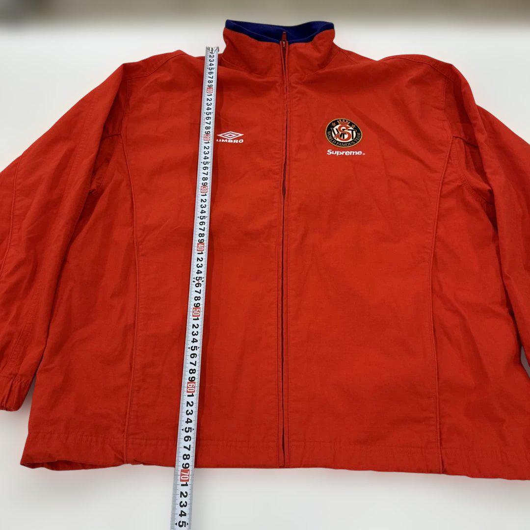 美品　超レア　Supreme Umbro 赤ジャケット　サイズL