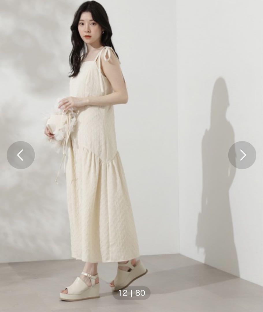モデルコラボアイテム】リボンキャミワンピース | PROPORTION