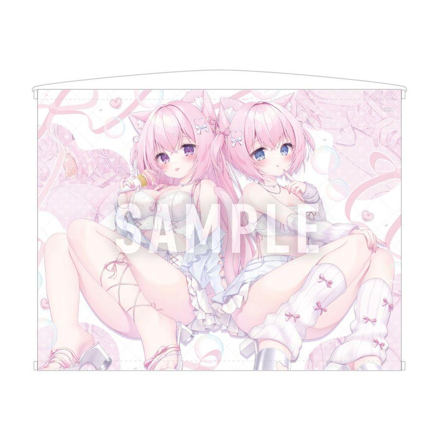 桃稚ちあ　桃稚ちあUGC　 特製　タペストリー