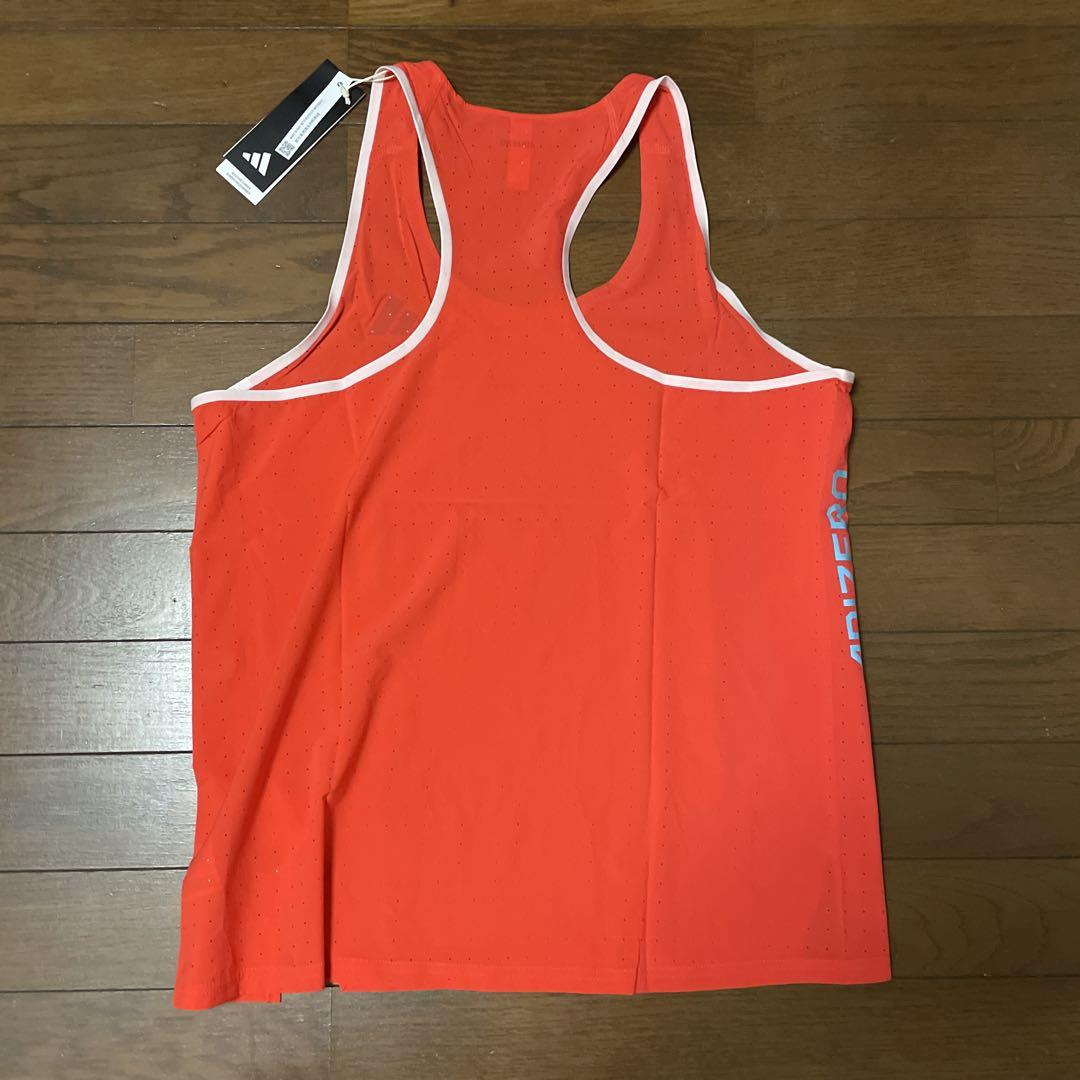 アディゼロ ランニング シングレット Lサイズ