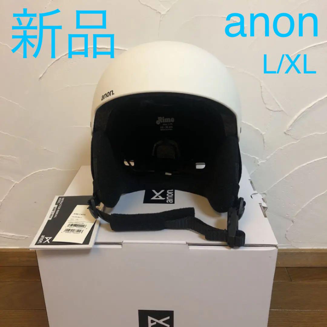 新品未使用 21-22 バートン キッズ ヘルメット アノン ライム3 L×XL