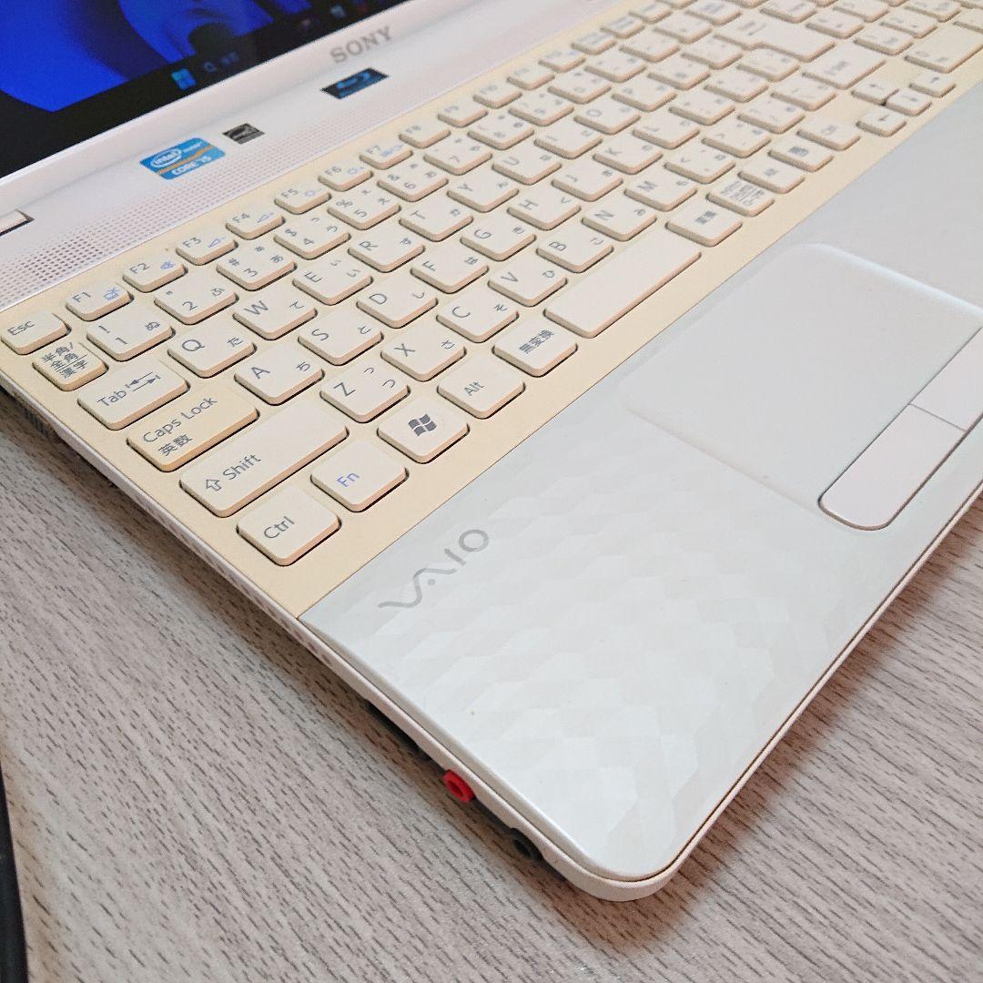 ＜美品＞　VAIO ノートPC i5 8G SSD office2021
