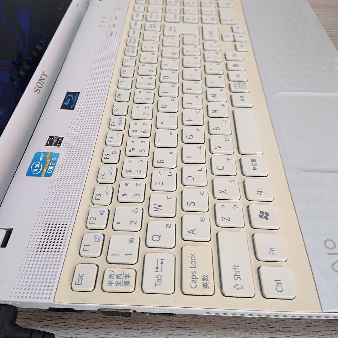 ＜美品＞　VAIO ノートPC i5 8G SSD office2021
