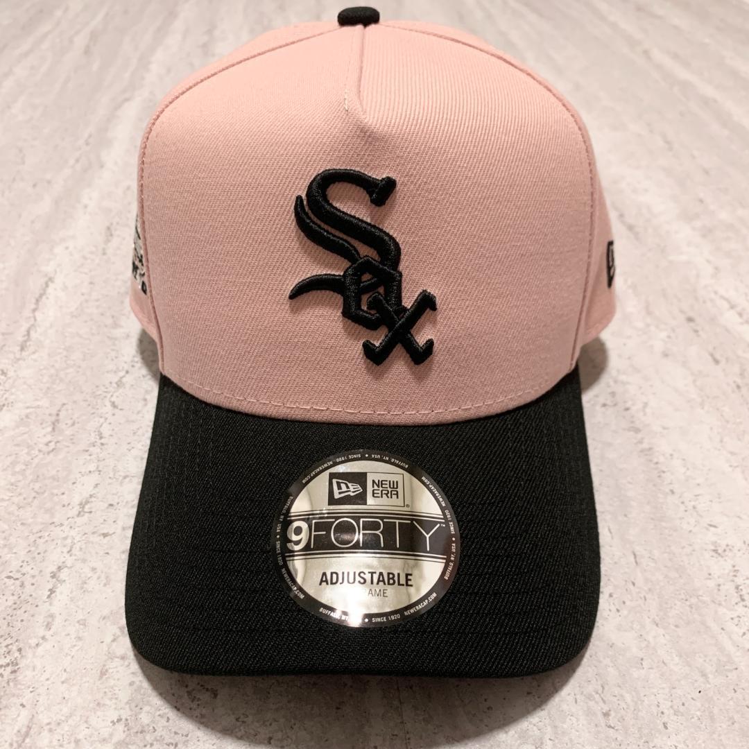 海外限定 ニューエラ SOX ホワイトソックス ピンク ツートン