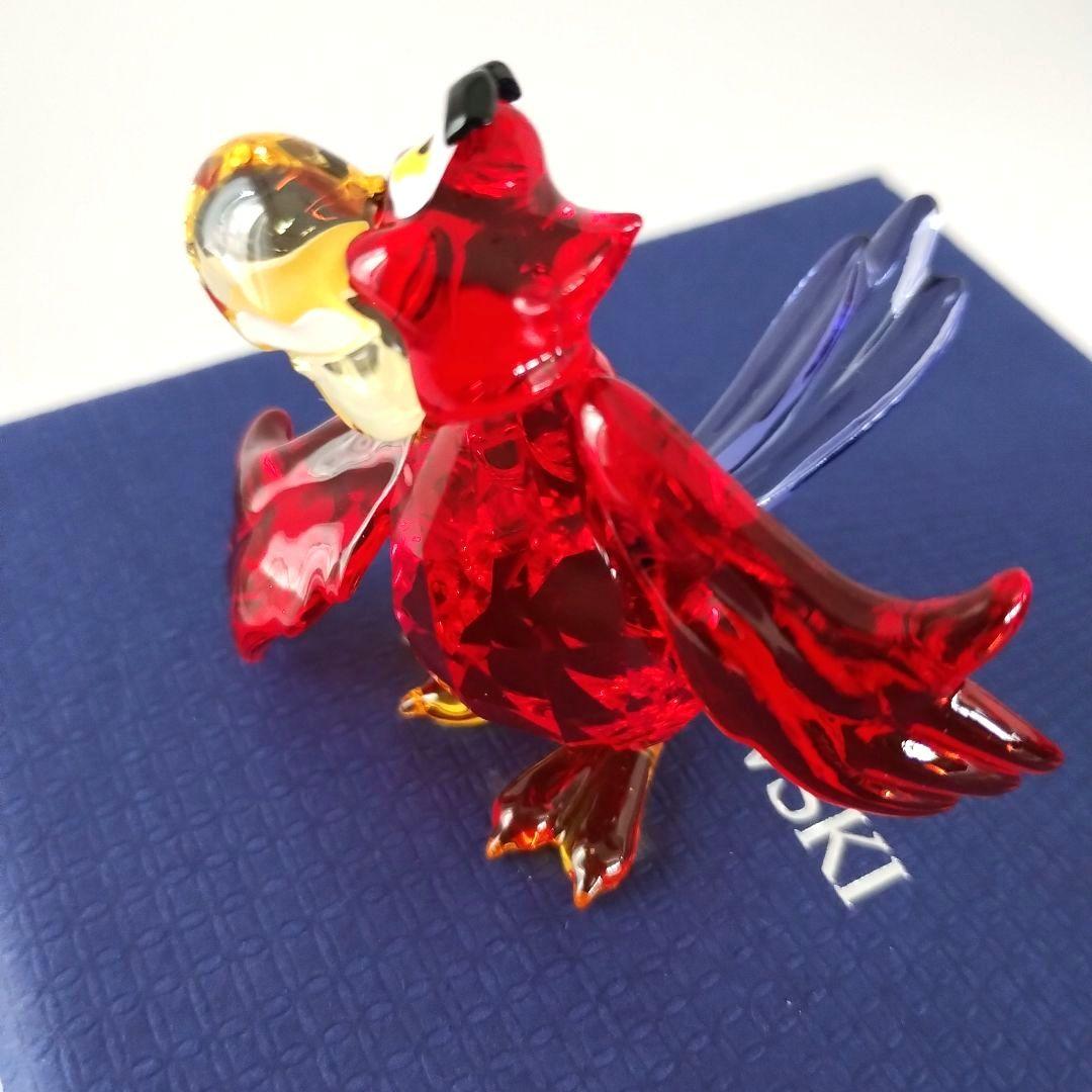 【メール便不可】 新品未使用】スワロフスキー ディズニー IAGO イアーゴ アラジン 置物