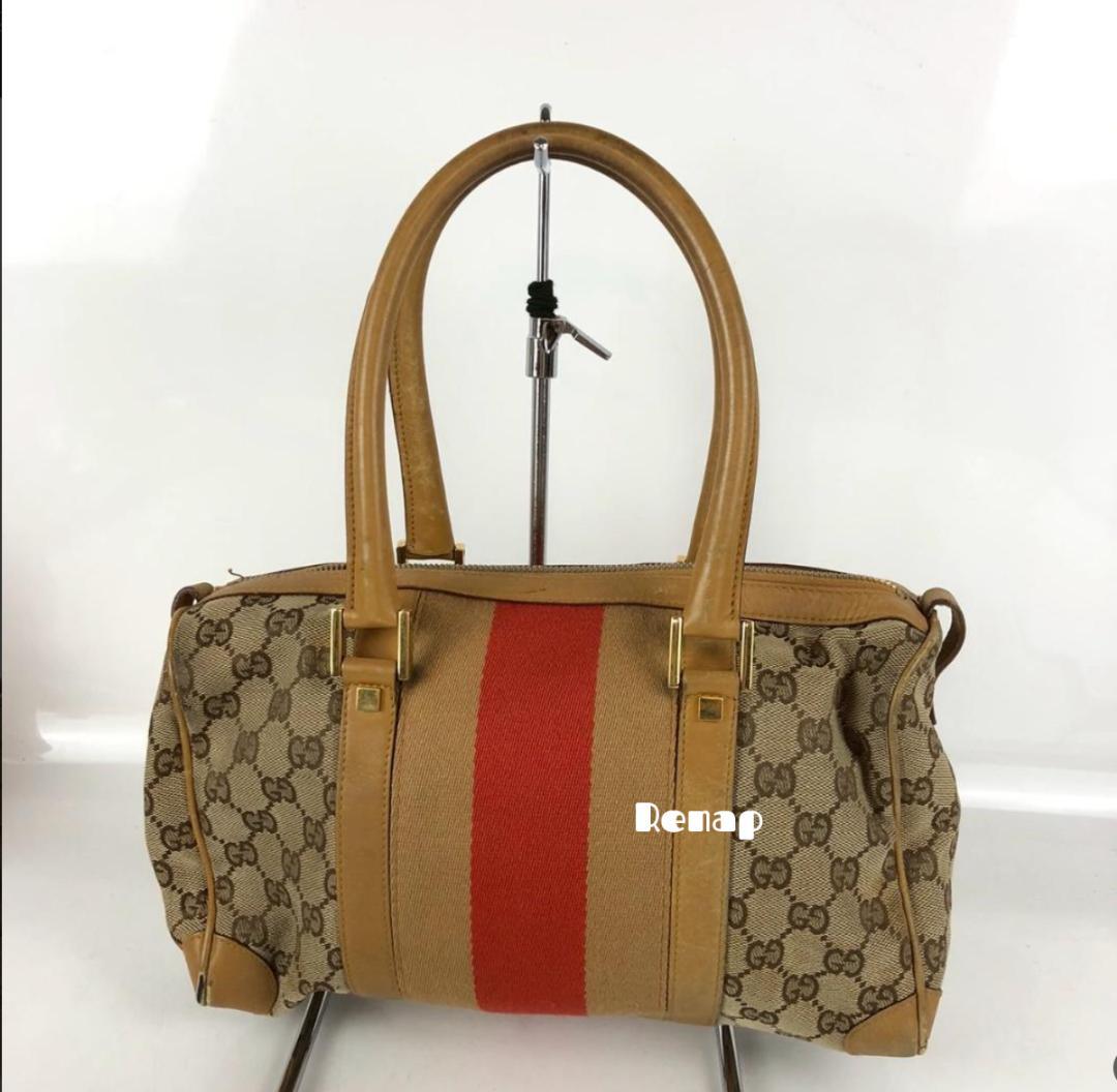 GUCCI グッチ シェリーライン ハンドバッグ レディース ブランド