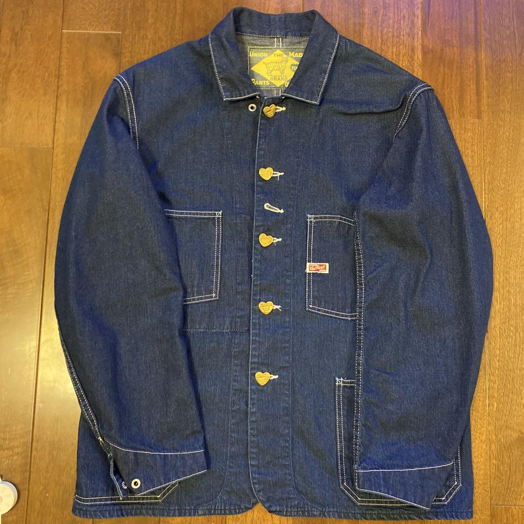 【完売品】 TCB JEANS キャットハート デニムカバーオール サイズ38