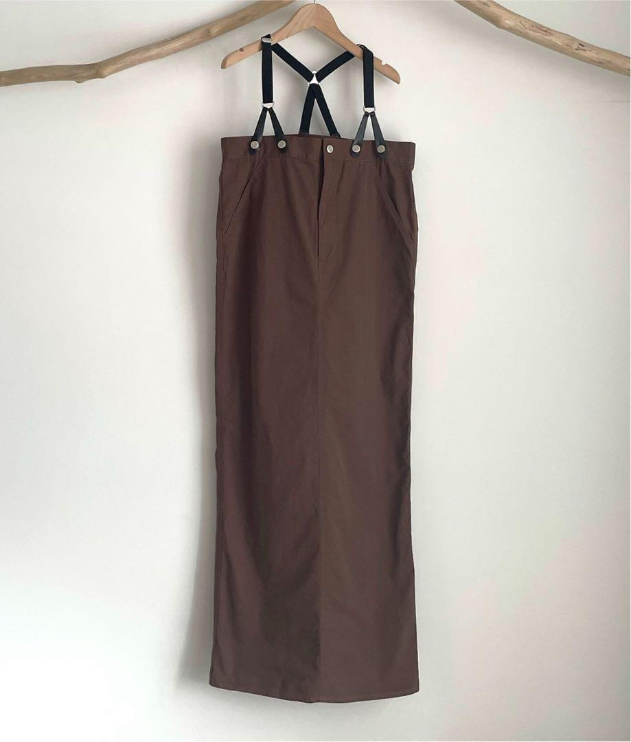 CANAL JEAN RED CHOP WORKSサスペンダージャンパースカート Sgdf1-m52083583082 低価高品質