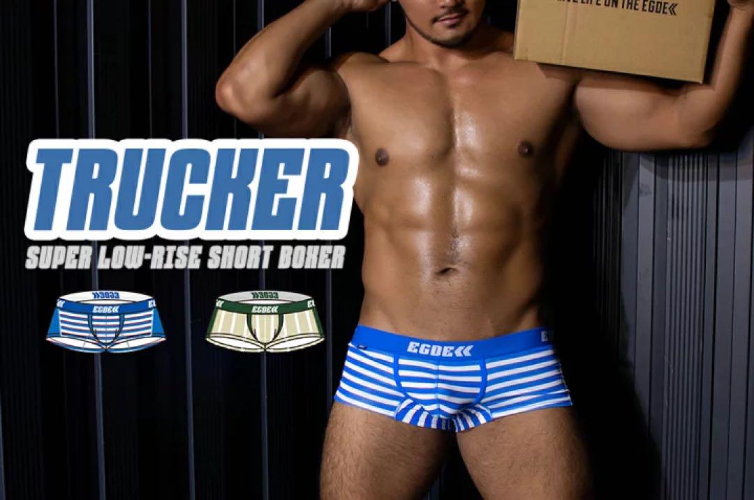 即購入ok!!】EGDE≪ TRUCKER ローライズ ショートボクサーパンツ