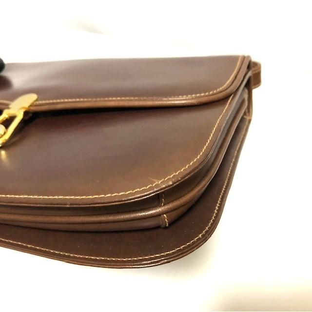 GUCCI オールドグッチ 26 01 3970 ブラウン ショルダーバッグ
