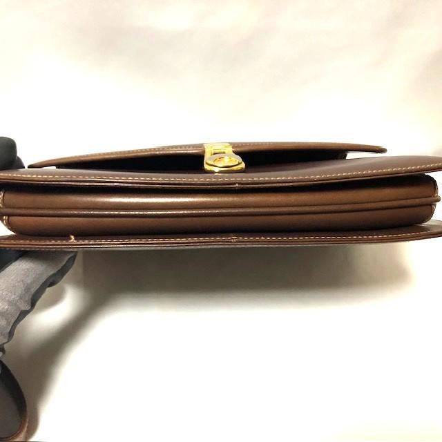 GUCCI オールドグッチ 26 01 3970 ブラウン ショルダーバッグ