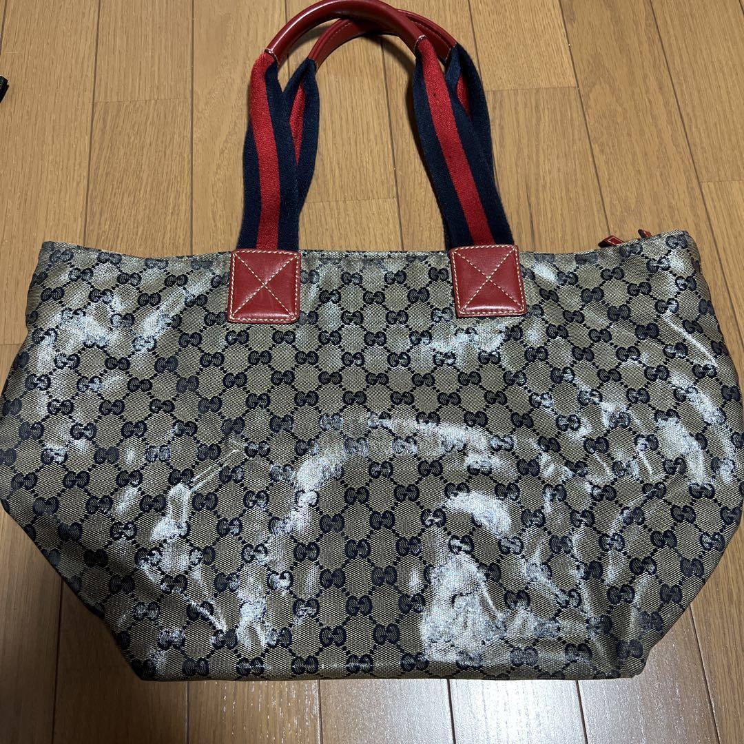 GUCCI GGパターントートバッグ