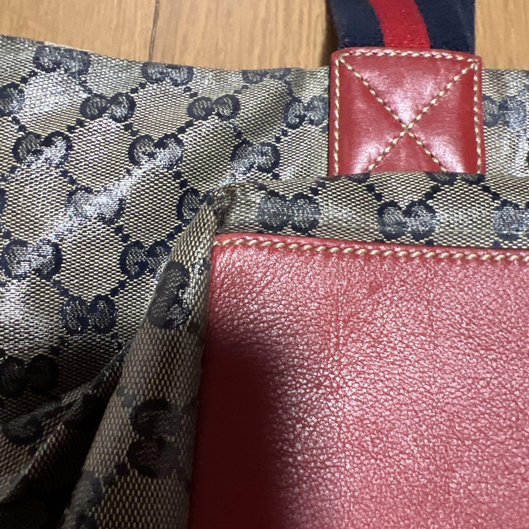 GUCCI GGパターントートバッグ