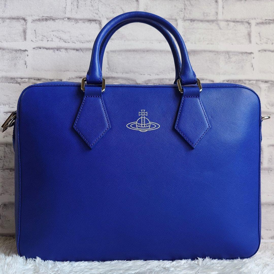 ヴィヴィアンウエストウッド 2way オーブ ショルダーバッグ A4可 ビジネス