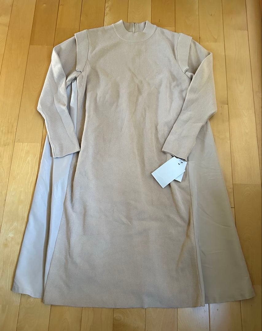 【新品】セルフォード　レイヤードショルダードッキングワンピ