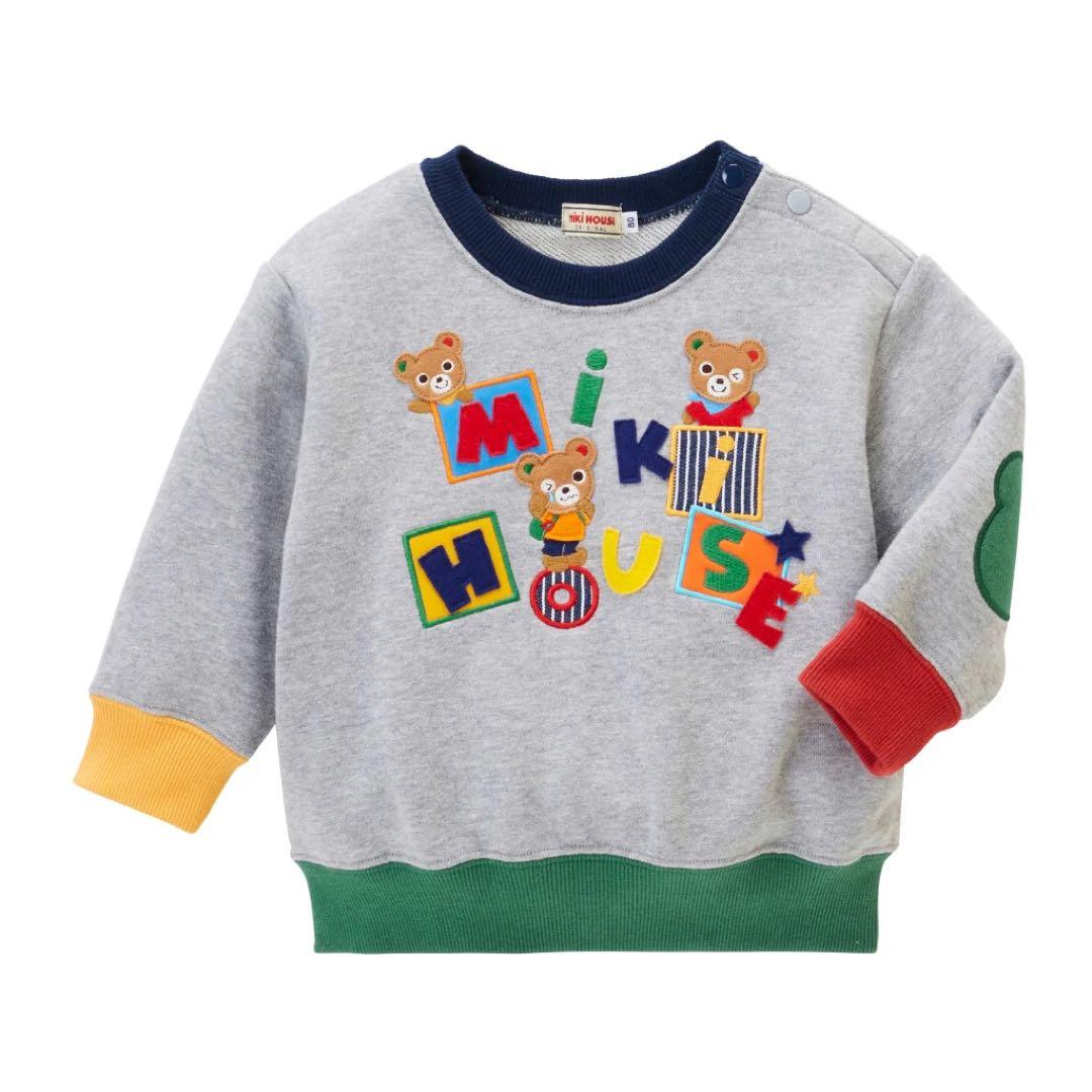 ショップ 品! ミキハウス プッチーくん刺繍トレーナー 100100cm MIKI HOUSE WWW_OLIVIERBERNSTEIN_COM