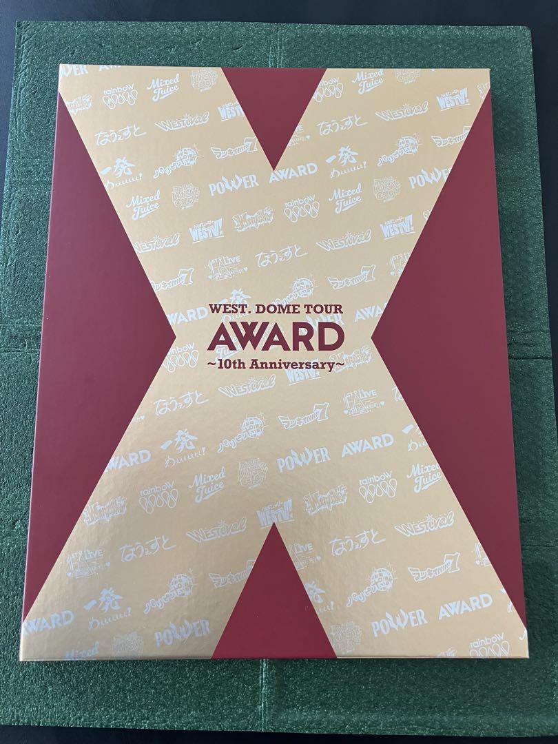 WEST. DOME TOUR AWARD Blu-ray初回盤