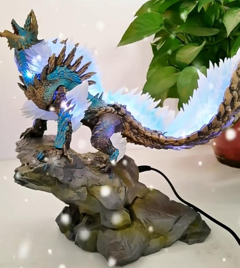 【即日発送】モンスターハンター モンハン ジンオウガ フィギュア ガレージキット モンスターハンター フィギュア ジンオウガ PVC製品 ガレージ