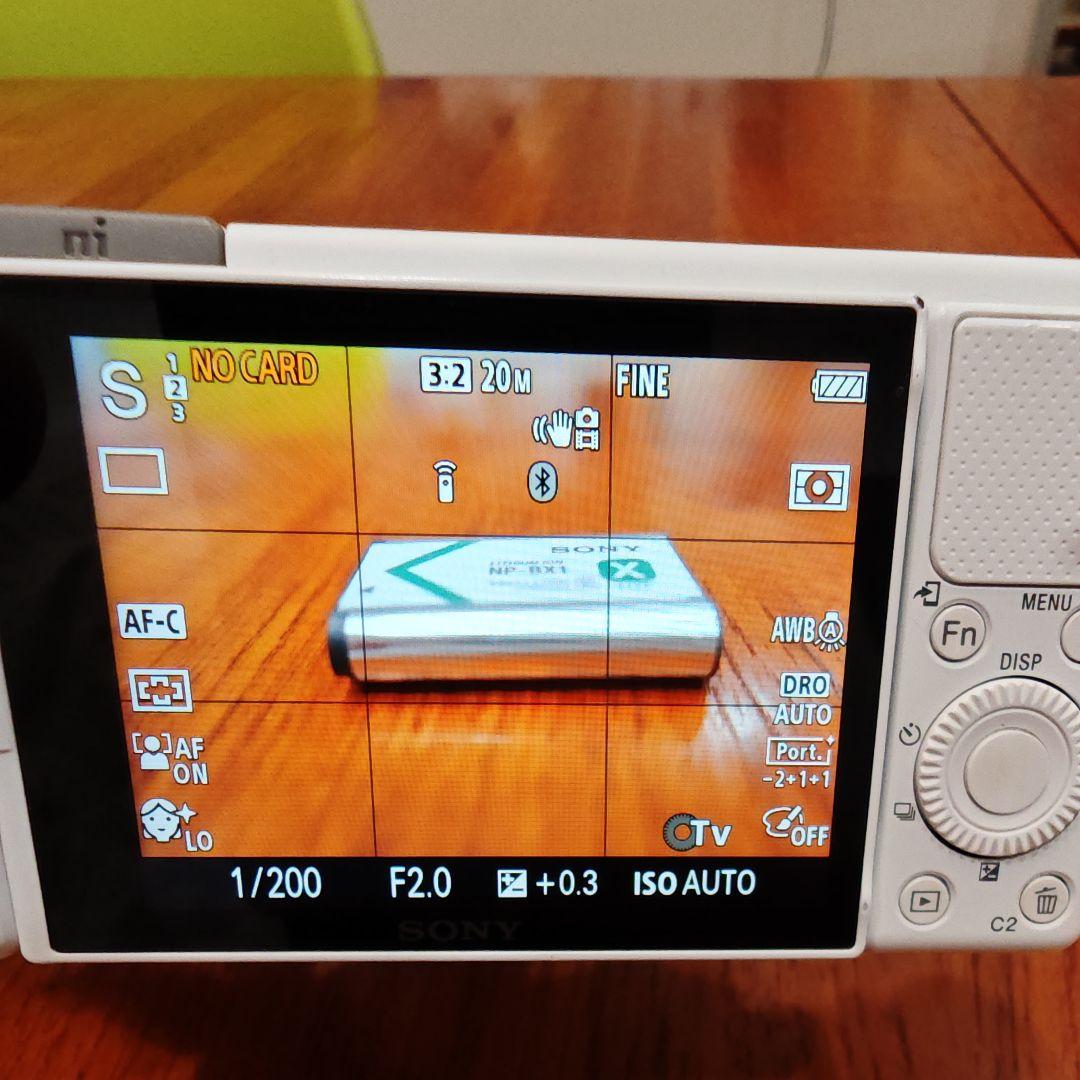 SONY VLOGCAM ZV-1　ホワイト