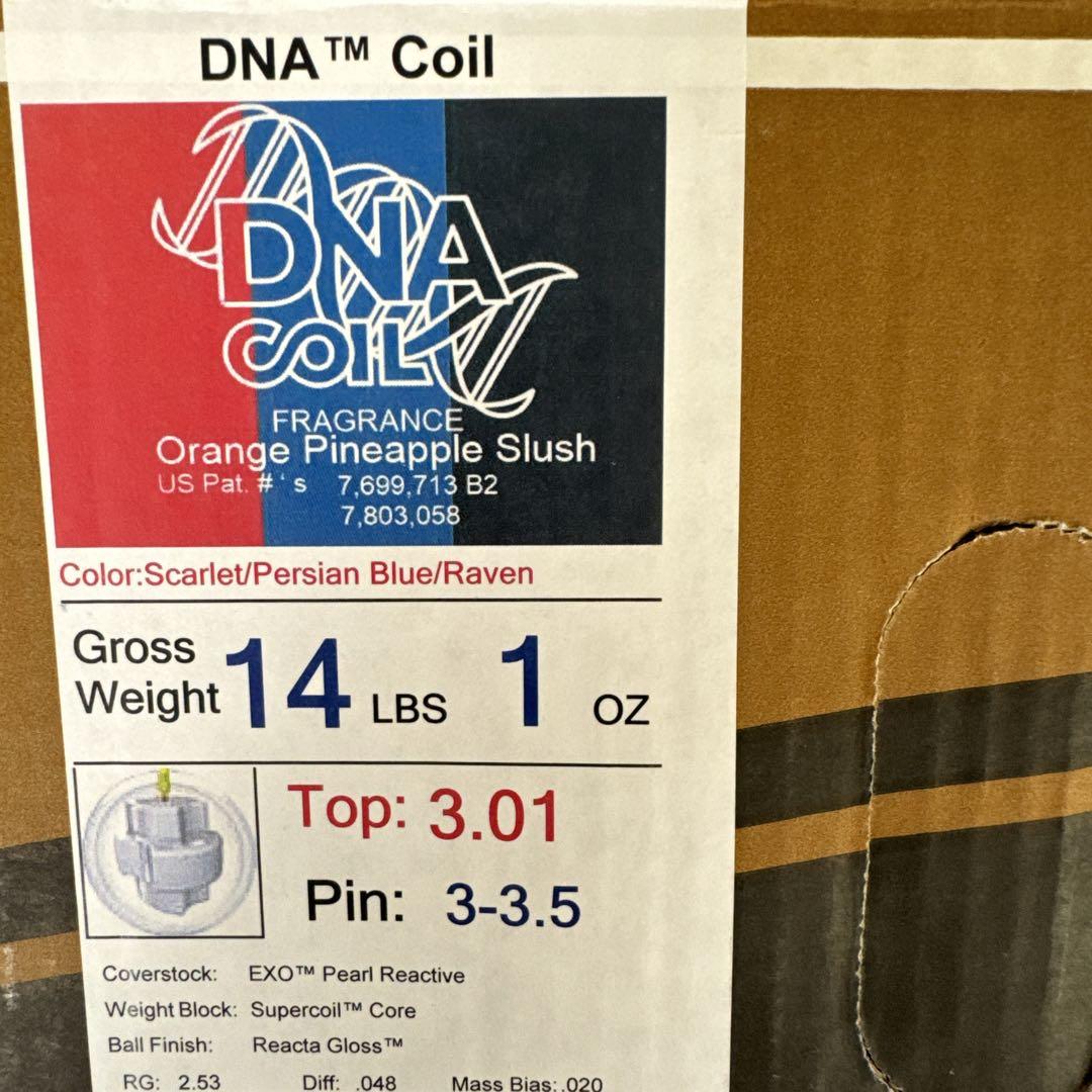 送料込み【新品】DNA・コイル　ストーム　14ポンド4オンス 1 DNAコイル 14ポンド DNA COIL 中古美品 箱有 ストーム - メルカリ