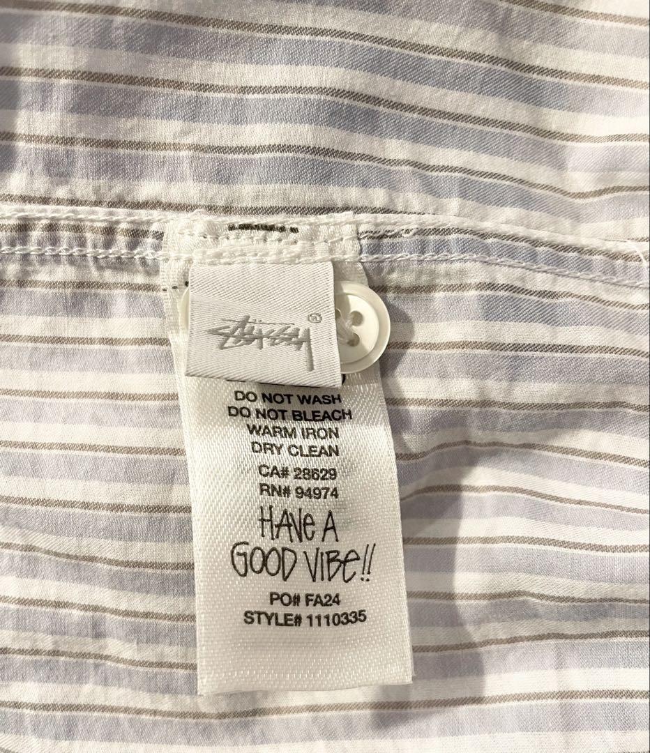Stussy ストライプシャツ 24aw ステューシー