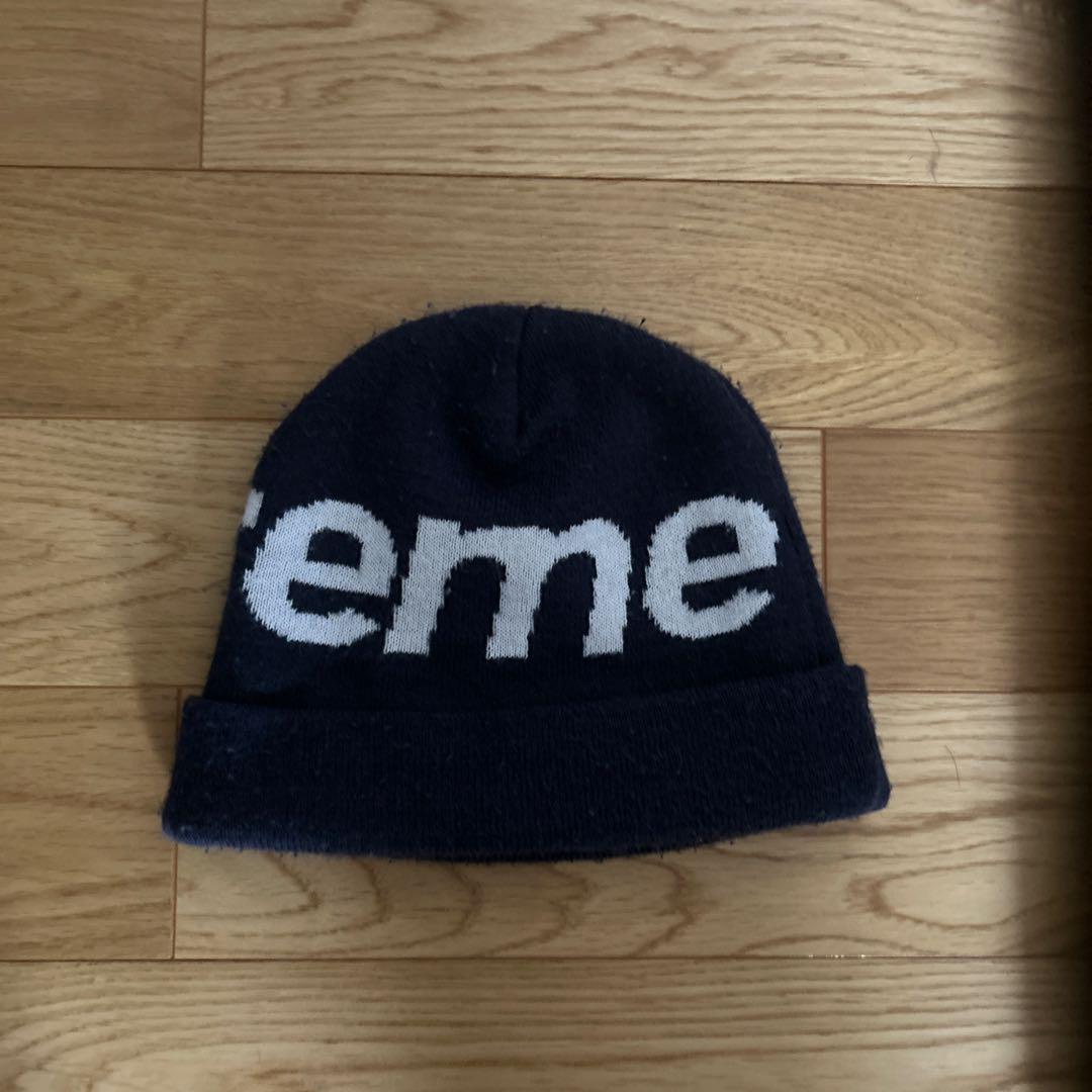 Supreme ニット帽 ネイビー Supreme ニット帽 ネイビー
