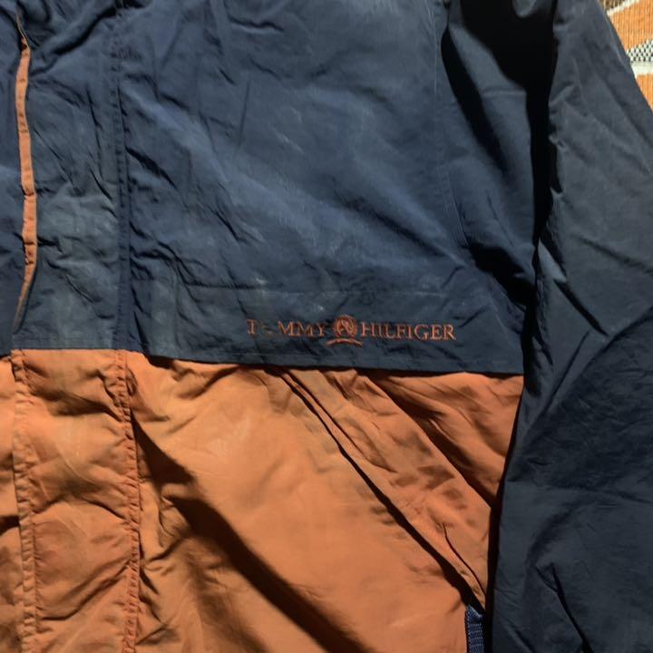 新作登場 90s Tommy Hilfiger ナイロン中綿ダウンジャケット hBQ0s-m52092860707 超激得格安