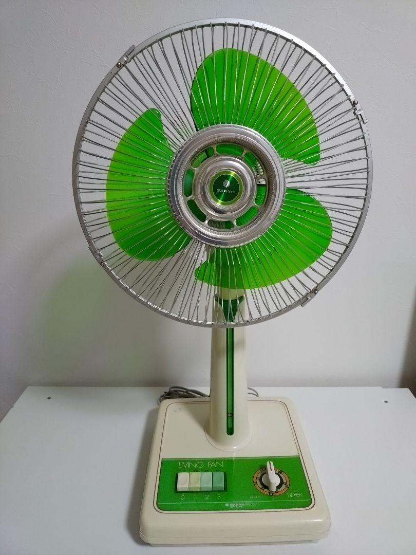 3枚羽【美品※完動品】　昭和　アンティーク　EF-6BN　 扇風機 昭和 アンティーク EF-6JN型 3枚羽 扇風機 - メルカリ