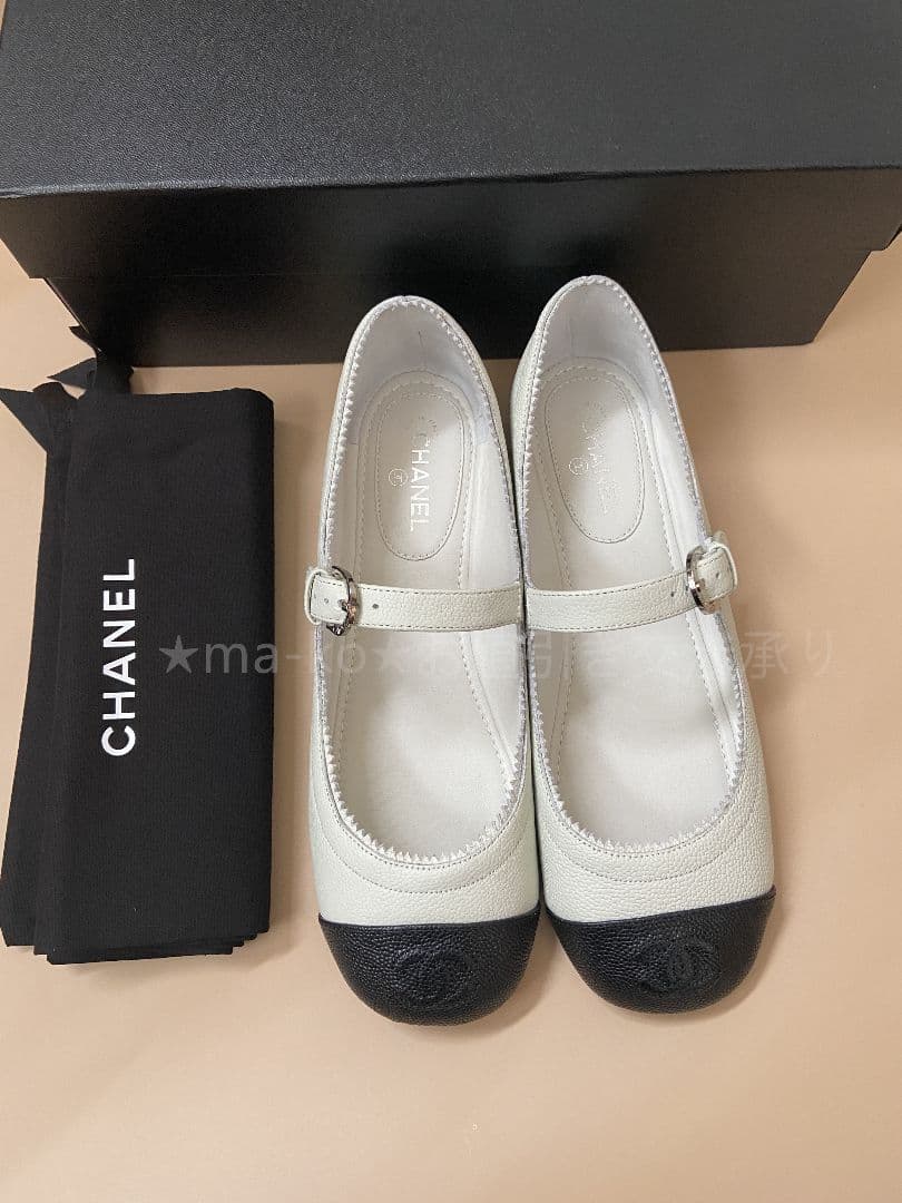 CHANELシャネル メリージェーン 37