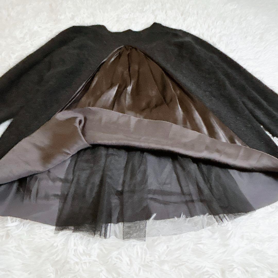 美品】sacai サカイ リネン 異素材 ドッキング シアー シフォン