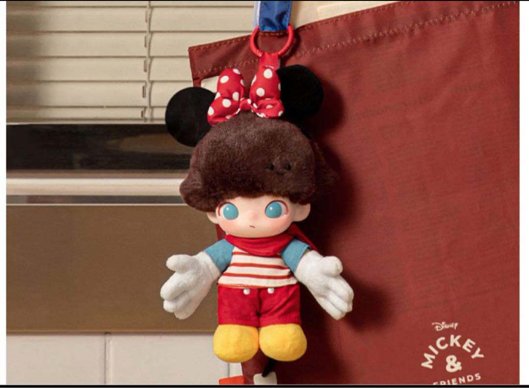 DIMOO WORLD × DISNEY シリーズ ぬいぐるみキーチェーン ミニ
