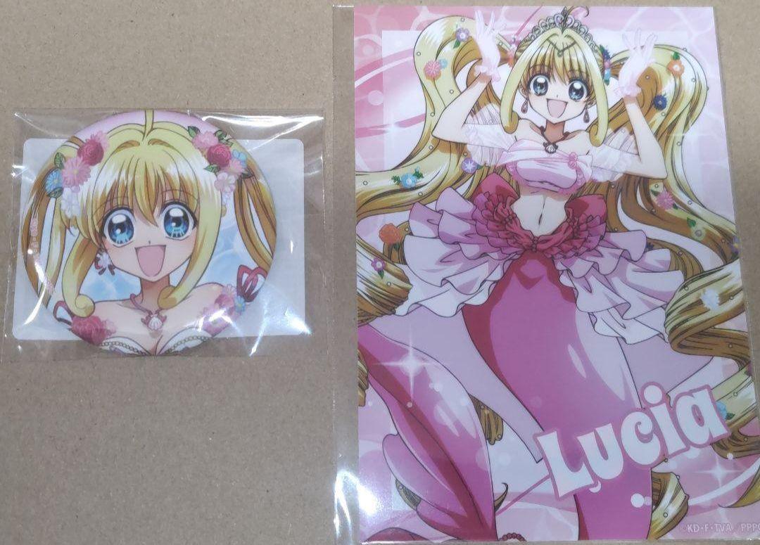 ぴちぴちピッチ　ナムコ　namco るちあ　缶バッジ　コースター　ブロマイド アニメ「ぴちぴちピッチ」×namco TOKYOのコラボイベント開催決定