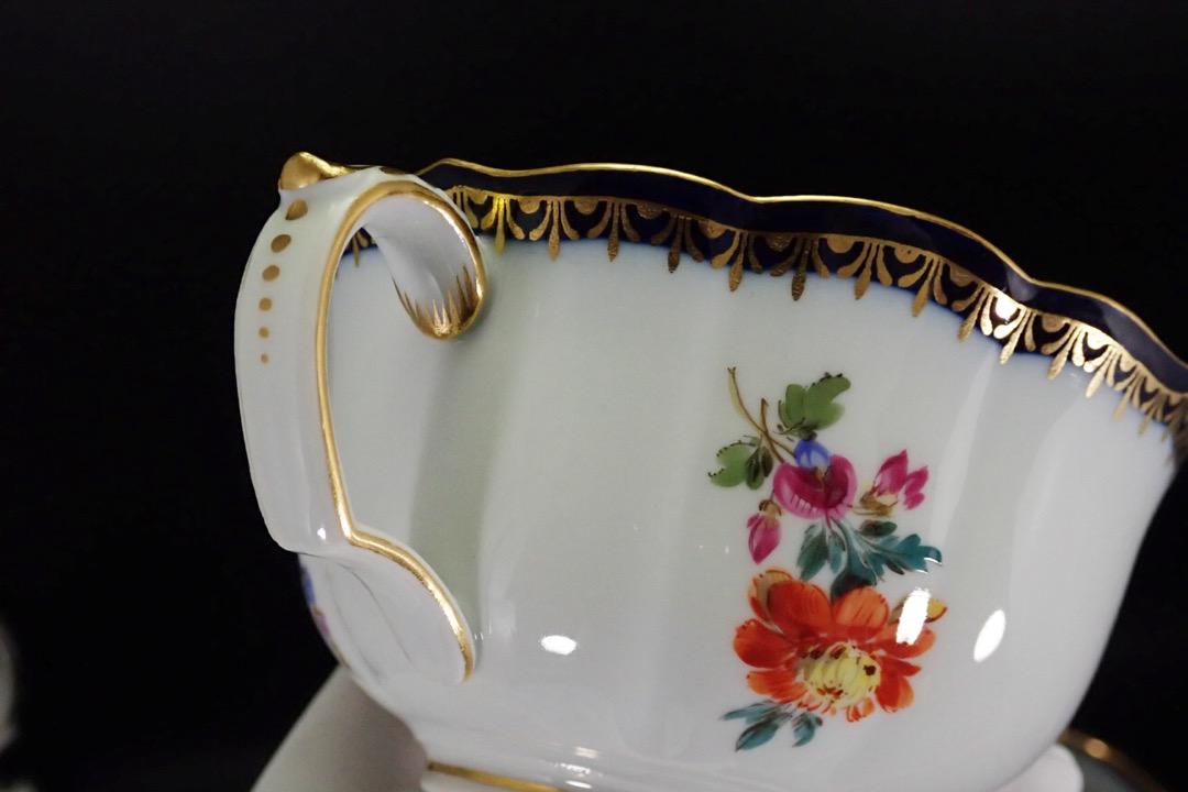 お得本物保証 1 美品 マイセン aカンテ 五つ花 金彩 ティーカップ ソーサー プレート EGdtw-m52096527688 本物保証SALE