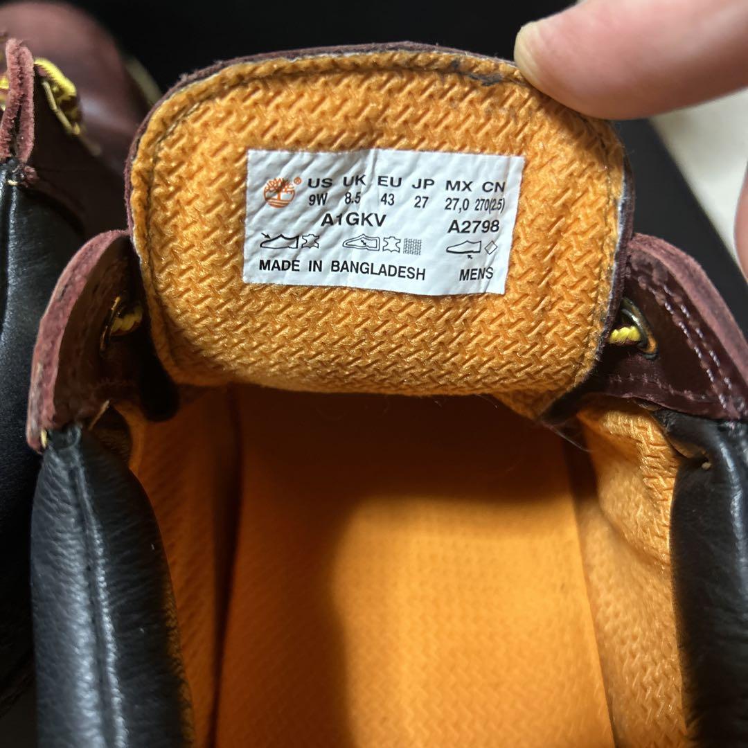 Timberland 防水 ブーツ 茶色