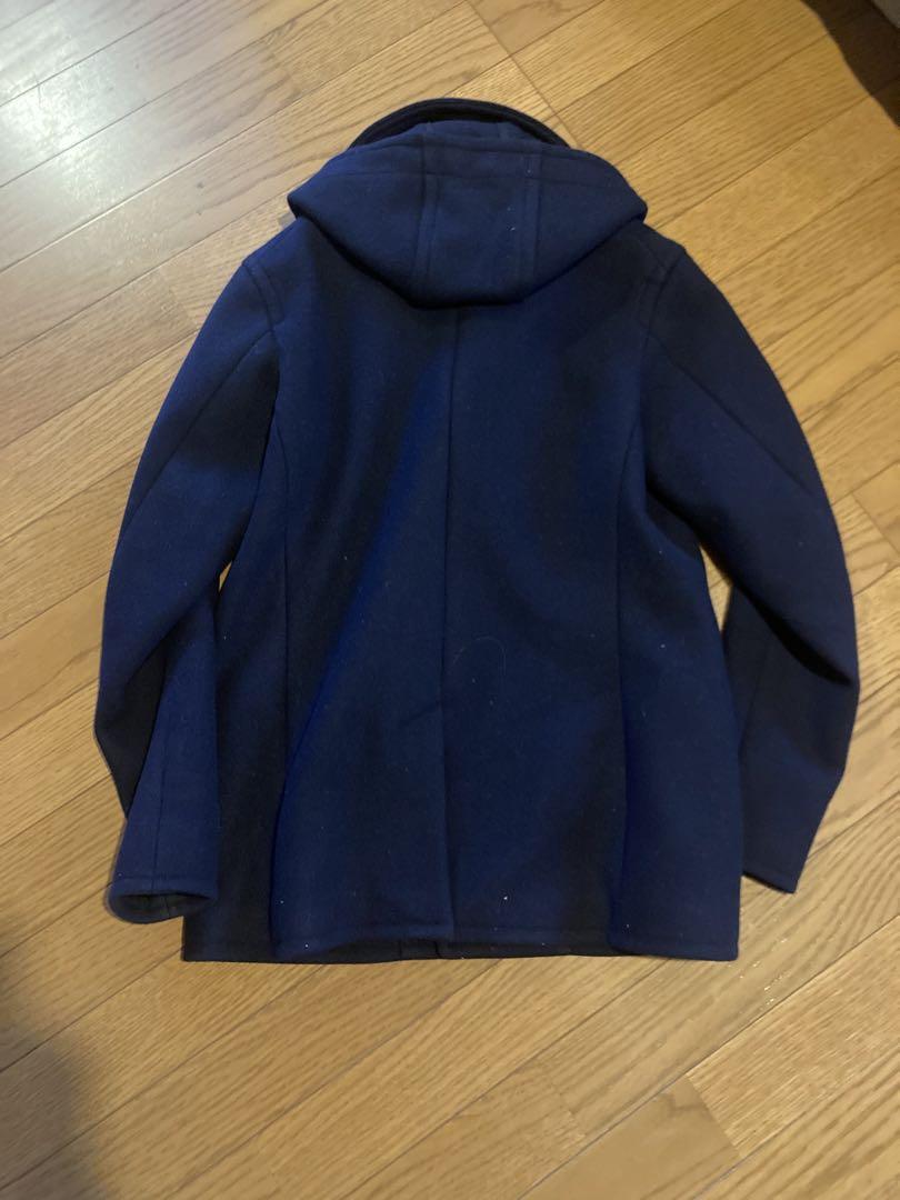 【オーシバル】Pコート　フード付き　ロゴ付き
