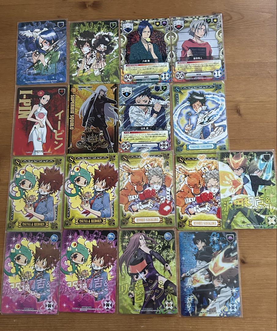 家庭教師ヒットマンREBORN! キャラクターカードゲーム 17枚セット