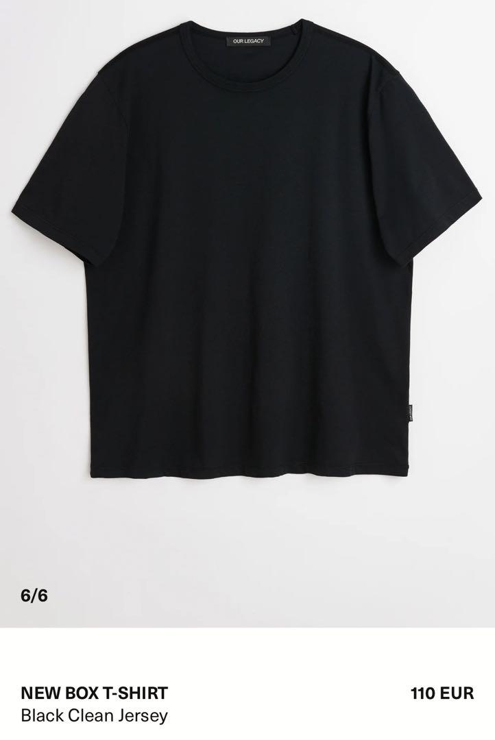 our legacy new box t-shirt size46