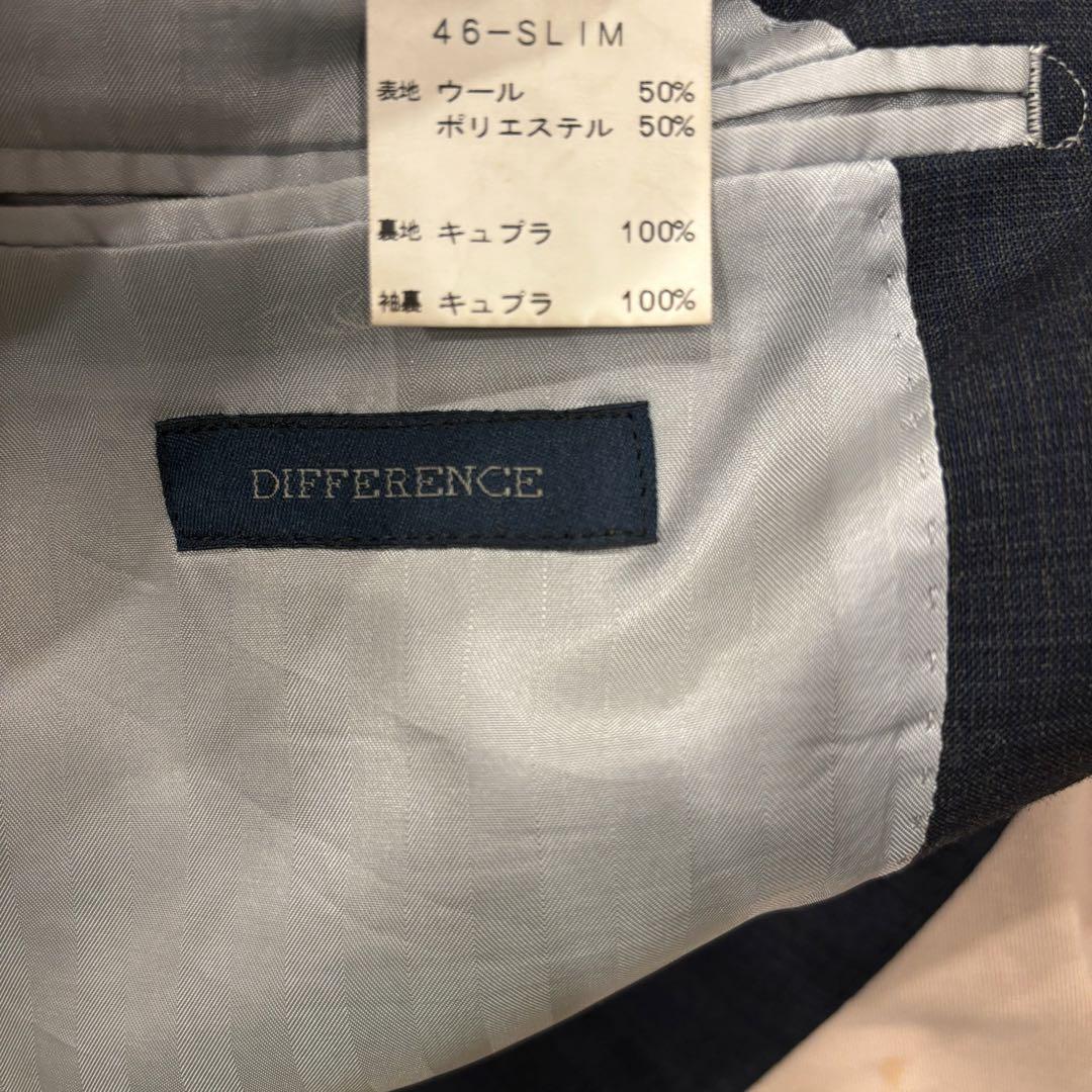 スーツバッグ付　DIFFERENCE 2パンツ付き　セットアップスーツ