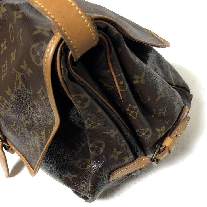 美品 Louis Vuitton ソミュール 35 メッセンジャーバッグ ルイヴィトン LOUIS VUITTON ソミュール35 モノグラム