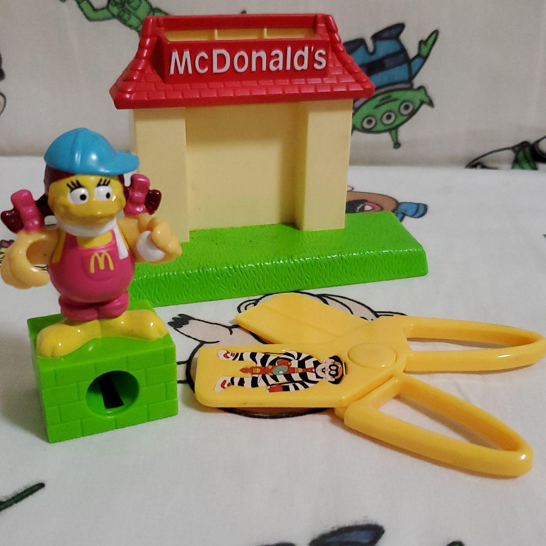 80s-90's McDonald's meal マクドナルド ハッピーセット 90年代激レア❗ マクドナルド ハッピーセットステーショナリー