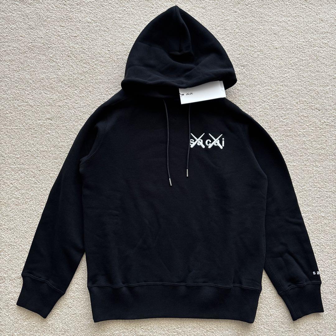 sacai KAWS パーカー タグ付き新品 サイズ0