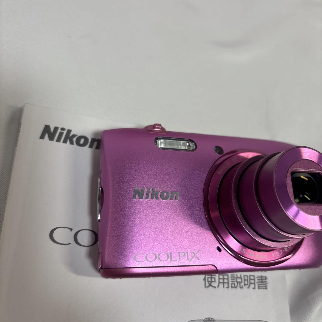 Nikon COOLPIX S3600 アザレアピンク　美品！