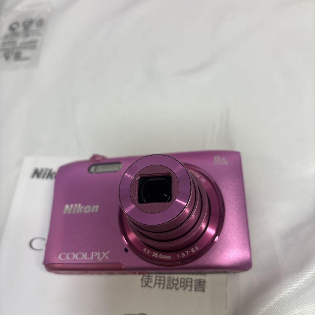 Nikon COOLPIX S3600 アザレアピンク　美品！